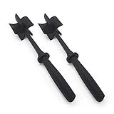 Pacote Com 2 Picadores De Carne De Hambúrguer Multifuncional Weber S Wonders Bastão De Purê De Batata Resistente Ao Calor Utensílios De Carne Moída Espátula De Abacate Utensílios De Cozinha De Nylon Para Mistura De Salada
