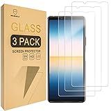 [pacote Com 3] Película Protetora De Tela Para Sony Xperia 10 Iii [vidro Temperado] [vidro Japonês Com Dureza 9h] Com Substituição Vitalícia