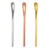 Pacote Com 3 Unidades De Café Stir Stick Cocktail Colher De