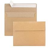 Pacote Com 50 Envelopes Kraft  Envelopes A7  Envelopes 12 7 X 18 7 Cm Para Convites  Casamento  Chá De Bebê  Envelopes Marrom Kraft Para Personalizar Cartões De Presente  Festa De Aniversário