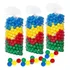 Pacote Com 500 Bolinhas Coloridas 76mm Atoxicas Premium