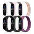 Pacote Com 6 Tiras De Nylon Para Pulseira Xiaomi Mi Band 7 6