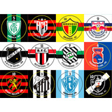 Pacote De 10 Jogos De Escudos Numerados P futebol De Botão