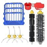 Pacote De 10 Kit De Acessórios De Reposição Para IRobot Roomba Série 600 690 691 694 650 651 664 615 601 630 Aspirador De Pó Escova De Cerdas Escova Flexível Escovas Laterais Filtro Ferram