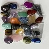 Pacote De Cristais E Pedras Naturais Brasileiras Mistas Roladas - 1kg - Pedras Para Energização- Decoração- Meditação E Coleção- Ideal Para Equilíbrio Energético- Bem-Estar E Harmonização De Ambientes