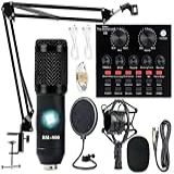 Pacote De Equipamentos De Podcast- Condensador BM-800 Com Trocador De Voz- Pacote De Estúdio De Gravação - Pacote De Microfone De Podcast Para Laptop- Transmissão-transmissão Ao Vivo-gravação