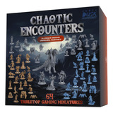 Pacote Inicial De Miniaturas Para Jogos De Mesa  64 Unidades