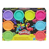 Pacote Playdot X 8 Latas Hasbro Color Surtidos