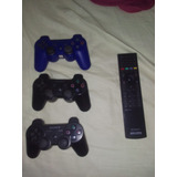 Pacote Ps3 Controles E Controle Remoto Com Defeito Hd