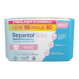 Pacote Toalhas Umedecida Bepantol Baby C96 Un Hipoalergênico