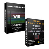Pacote Vs Gospel 500gb Multitrack - Pack Drum Pad Worship 