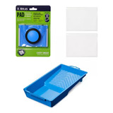 Pad P Recorte De Pintura Com 2 Refis E 1 Bandeja Atlas