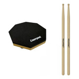 Pad Para Estudo De Bateria Liverpool 12 Par Baqueta