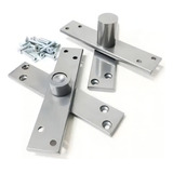 Pado Dobradiça Pino Pivotante Inox Portas 350 Kg Rolamento