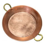 Paeja Paella De Cobre C Alumínio Interno 36 Cm Buffet