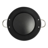Paellera Antiaderente 32cm Preta C Alça Dona Chefa Cor Preto