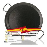 Paellera Espanhola Esmaltada 42cm Garcima 10 Porções Paella