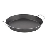 Paellera Frigideira Antiaderente 40cm Cor Preto Fortaleza