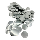Paete 12 16 20 25mm Espelhado Brilhante 250 Pçs 50 Grs