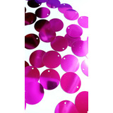 Paete Pink Espelhado Brilhante 20mm Pacote Com 50 Gramas