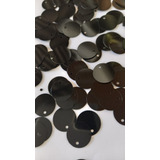 Paete Preto Brilhante 12mm Pacote Com 50 Gramas