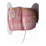 Paete Rosa Furtacor 6mm Fio Galão Rolo Com 45 Metros