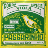 Paganini Jogo De Corda Passarinho Viola