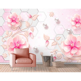 Painel Adesivo Flores 3d