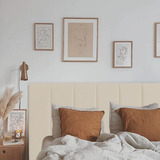 Painel Adesivo Kit C 5un Modulo Cabeceira Cama Box Solteiro