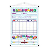Painel Banner Escolar Calendario