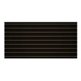 Painel Canaletado Preto Mdf 18mm 180cm X 90cm