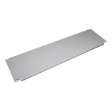 Painel Cego Frente Falsa Em Aço 2u X 19 Pol Cinza Kit 5 Un