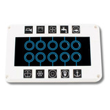 Painel Comando Elétrico 10 Funções Pce 10 Branco Arieltek