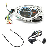 Painel Completo Honda Biz125 2005 2006 2007 2008 Es Ks Com Chicote Modelo Original Cabo Velocímetro Boia Tanque