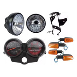 Painel Completo Suporte Piscas Farol Fan 125 2010