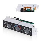 Painel De Controle Climático Do Aquecedor CA 599 006 Com Desembaçador Traseiro Compatível Com Chevy Tahoe C1500 C2500 Suburban K1500 K2500 GMC Yukon Cadillac Escalade Substitui 9378805 16231165