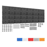 Painel De Ferramentas Organizador Plastico Ajustável 207x69