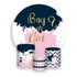 Painel De Festa 1,50 X 1,50 + Trio Capa Cilindro Boy Or Girl