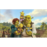 Painel De Festa Em Tecido Sublimado Shrek 861