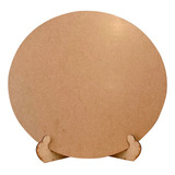 Painel De Festa Redondo Estrutura 50x50cm Em Mdf Com Suporte