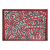 Painel De Keith Haring Painel Em Mosaico