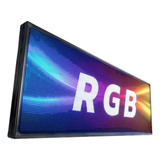 Painel De Led Digital 100x20 Rgb Colorido Externo Wi fi App
