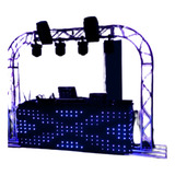 Painel De Led Flexível Para Cabine De Dj Controlada Por Pc