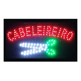 Painel De Led Letreiro Luminoso Placa Cabeleireiro 110v