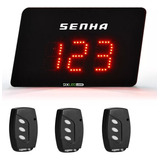 Painel De Senha Led Digital 3