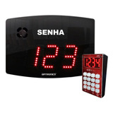 Painel De Senhas Aleatória Filas Com Teclado Promoção