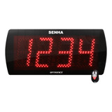 Painel De Senhas S Fio Sequencial Grande 58x25 Cm Gptronics