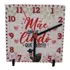 Painel Decorativo Azulejo Relógio Personalizado 20x20cm