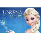 Painel Decorativo Banner Infantil Frozen 1x1