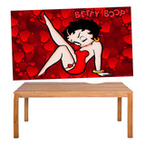 Painel Decorativo De Festa Betty Boop 01 120x80